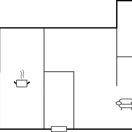 One-bedroom In Sydals Lägenhet *